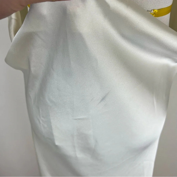 NWT L'Academie Revolve Rumi Low Back Maxi Dress in Ivory Size S - Picture 7 of 10